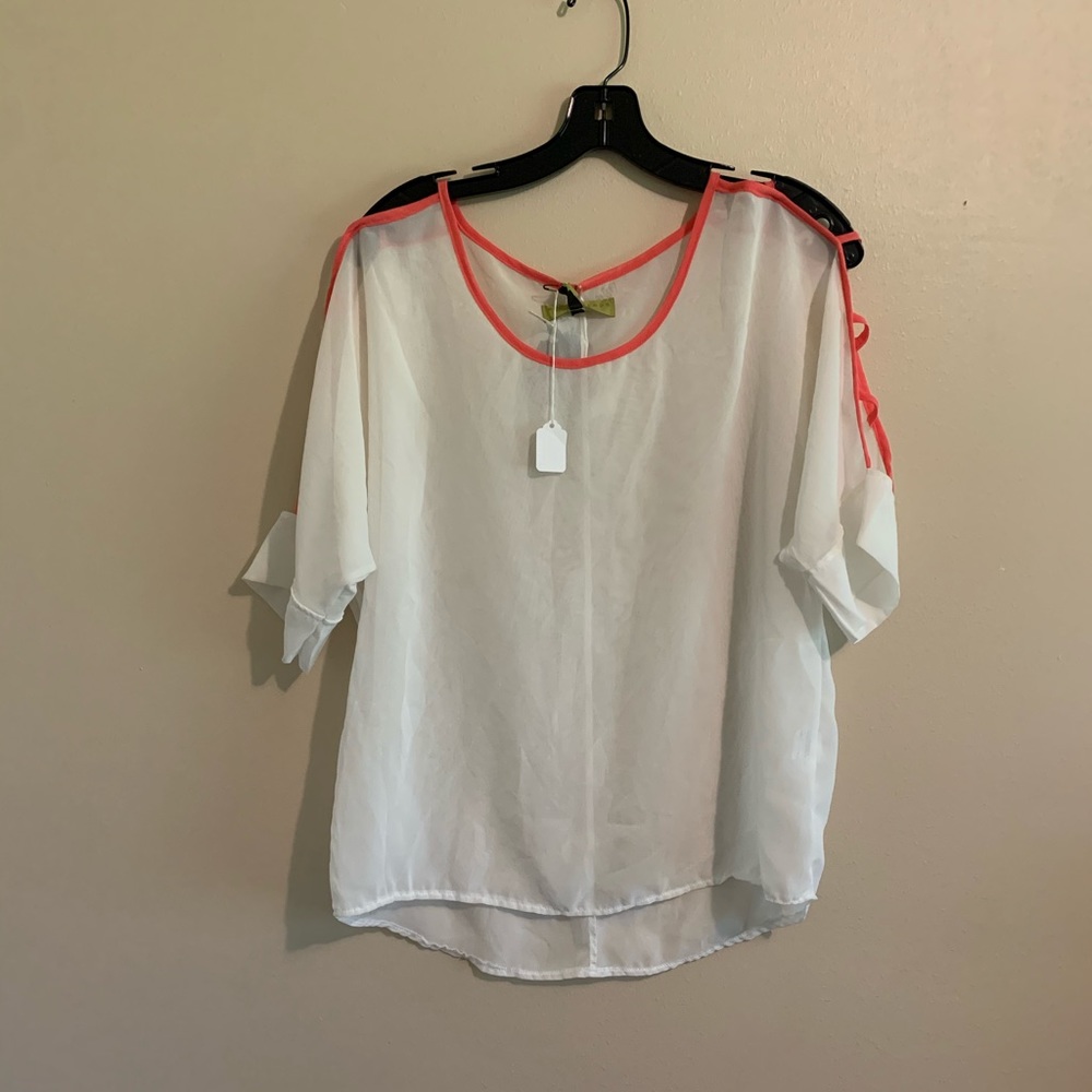 Sheer blouse